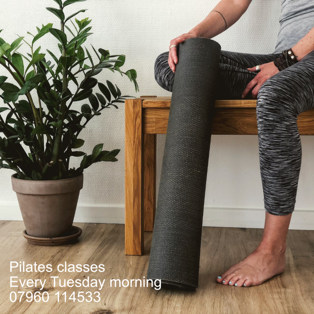 Pilates event Maria Jose Canda weekly at Woodford Community Centre