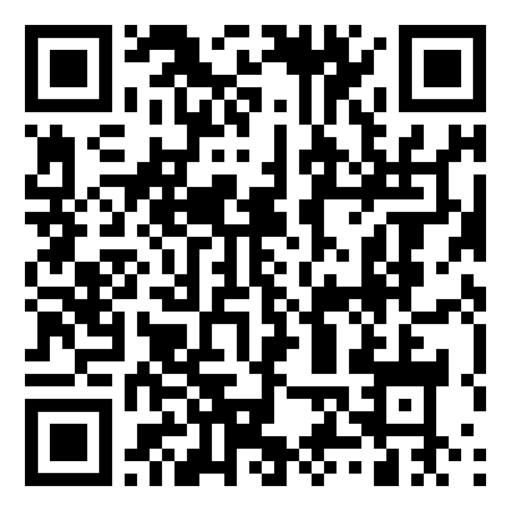 QR code for TicketSource page for events at Woodford Community CEntre